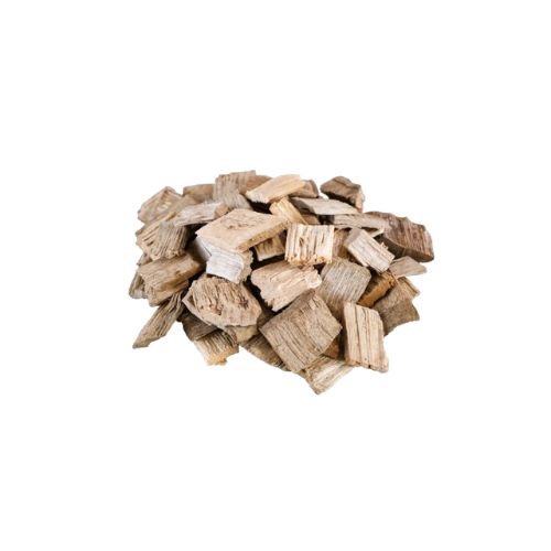 DOSSIER-8 Holzspäne werden mit einem Laubbläserwagen angeliefert (30 m³). – Bild 1