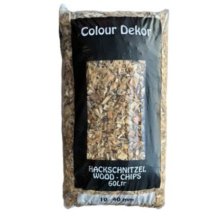 Colour Dekor Holzhackschnitzel Hackschnitzel 24×60 L 10-40 mm