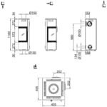 Kaminofen Spartherm Piko S steel 5,9 kW – Bild 2
