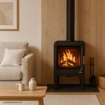 Luftdichter gusseiserner Holzofen – BRONPI Lira 5 kW – Bild 2